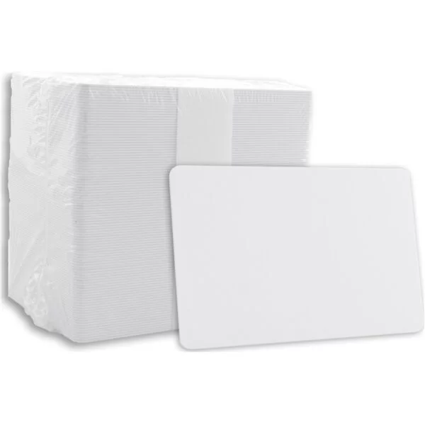 Tarjetas de PVC CR80 30 Mil Calidad gráfica 500 Tarjetas