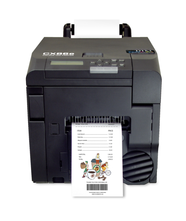 Impresora de etiquetas a color DTM CX86e